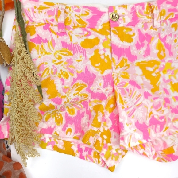 Lilly Pulitzer Pants - Lilly Pullitzer Kir Royal Pink The Callahan Shorts Sz 6